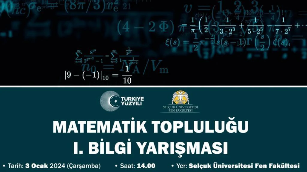 Matematik Topluluğunun düzenlediği 1. Bilgi Yarışması etkinliği 